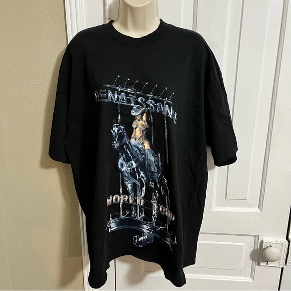 Beyoncé Official Renaissance World Tour 2023 Shirt Unisex XL Black I - Picture 1 of 5